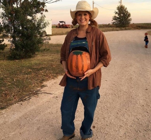 Fantasias de halloween: Mamãe agricultora