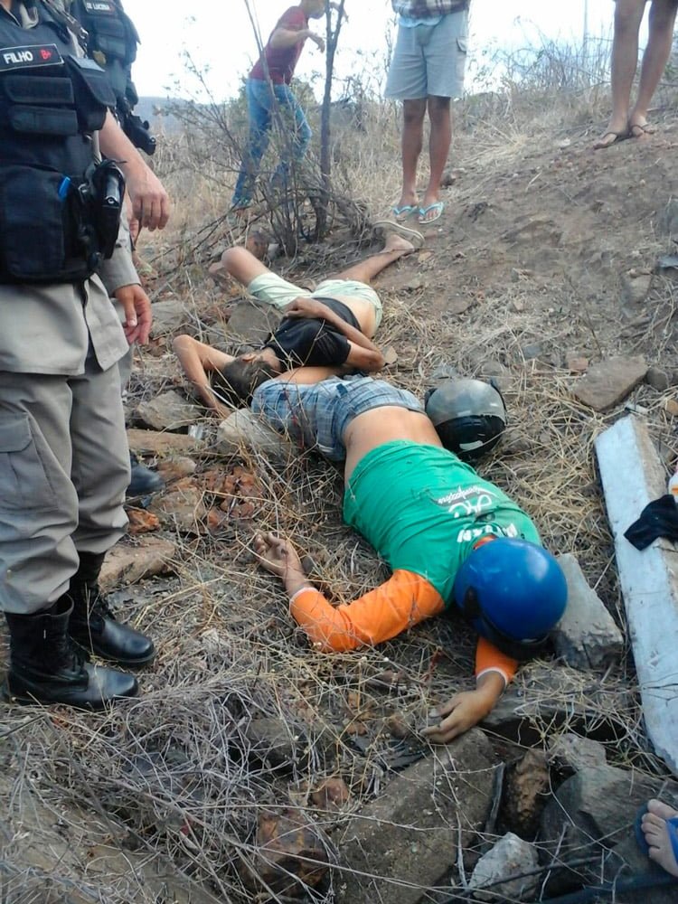 “A Curva da Morte” é um trecho perigoso com registro de vários acidentes – Imagem enviada pelo WhatsApp – Foto: Reprodução