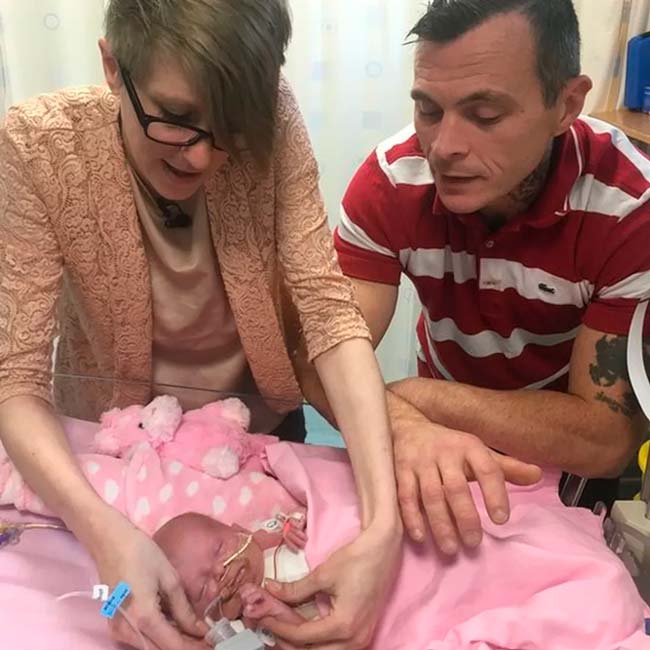 "Ela está desafiando todas as expectativas” – Foto: BBC/ Glenfield Hospital
