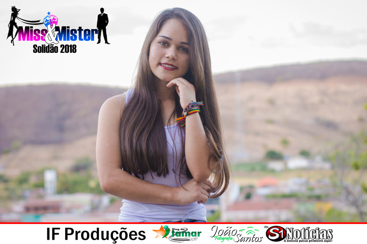 Maria Cristina candidata a Miss e Mister Solidão 2018