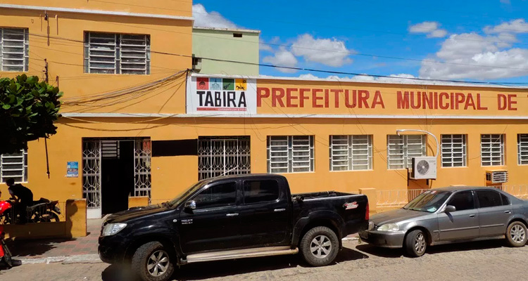 Prédio da Prefeitura Municipal de Tabira tem energia corta – Foto: Reprodução