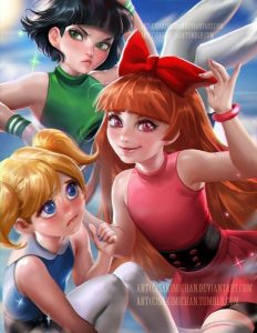 Meninas Superpoderosas - Por Sakimi Chan