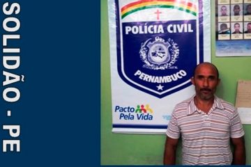 Polícia prende acusado de estupro de vulnerável em Solidão