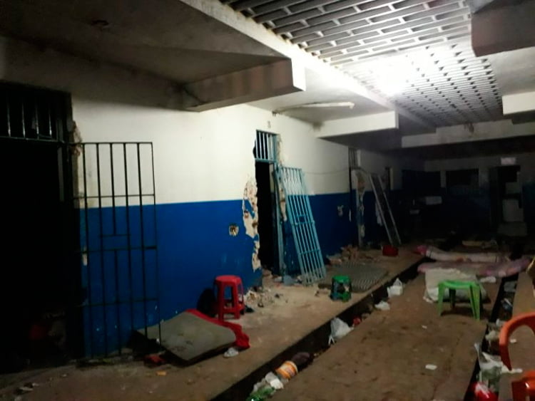 Rebelião na Cadeia Pública de Serra Talhada – Foto: Reprodução