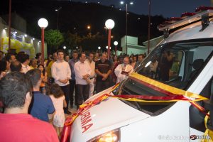 Cerimônia de entrega ambulância modelo semi UTI em Solidão