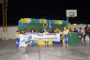Abertura da 2ª edição dos Jogos Escolares em Solidão – Foto: João Santos/ S1 Notícias