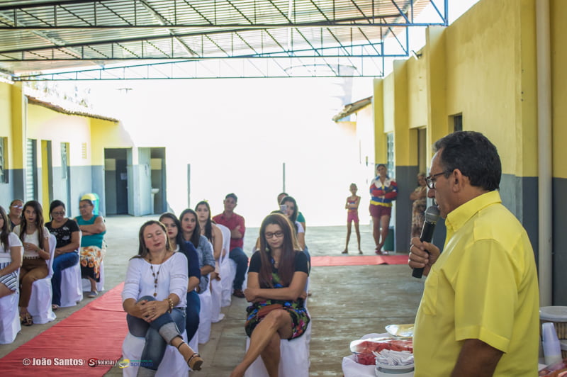 Conclusão do curso de manicure na Esc. Antônio Gomes