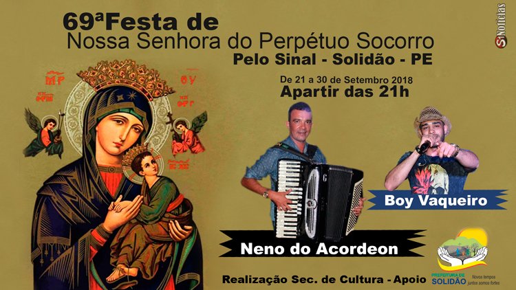 69ª Festa de Nossa Senhora do Perpetuo Socorro em Pelo Sinal