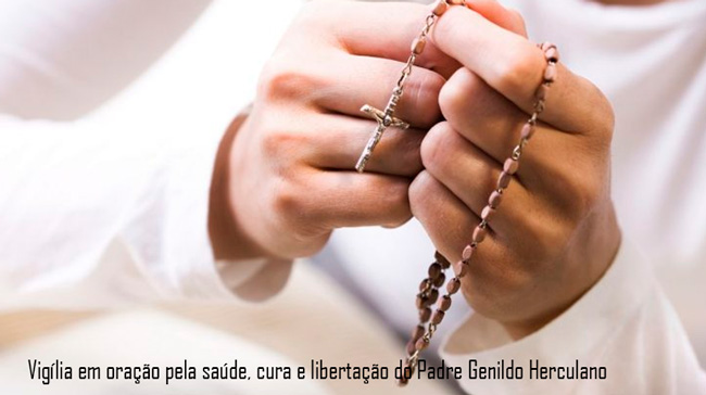 Meia-Vigília em oração pelo Padre Genildo – Foto/Reprodução