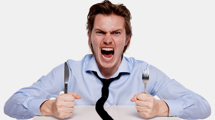 Por que ficamos irritados quando estamos com fome?