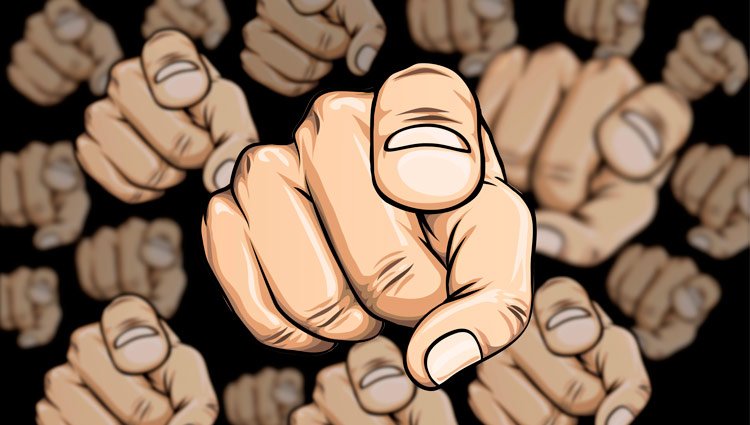 Opinião a culpa é de quem