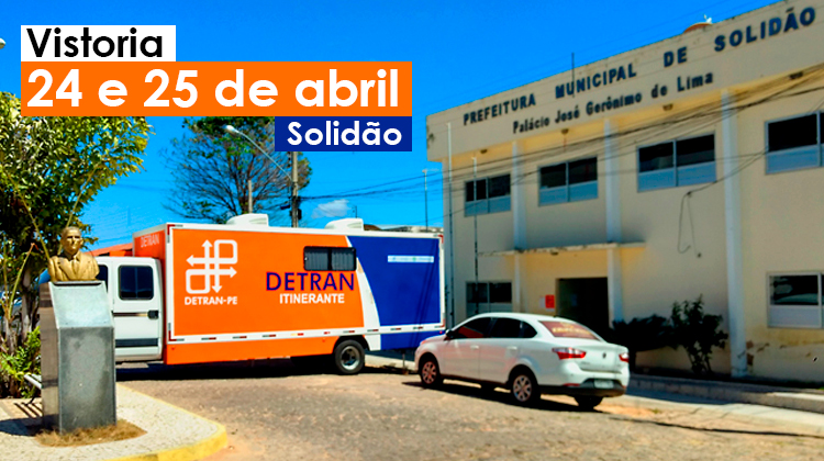 Detran Itinerante irá estar em Solidão neste mês de abril – Foto: João Santos/ S1 Notícias