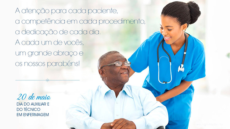 20 de maio - Dia Nacional do Técnico e Auxiliar de Enfermagem