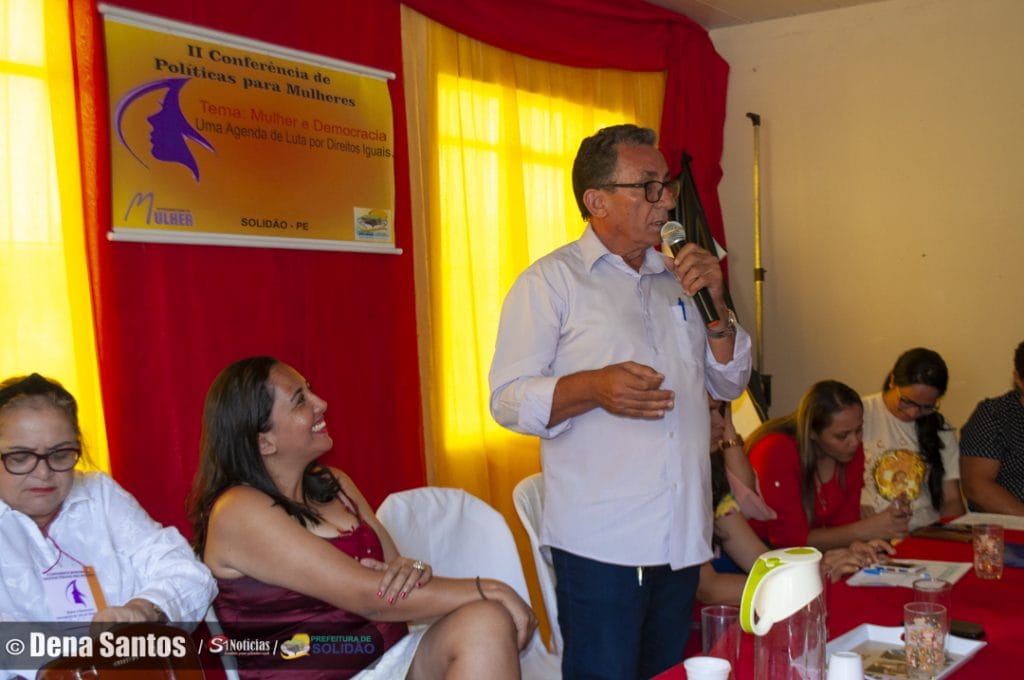Solidão vivenciou a II Conferência de Politicas das Mulheres
