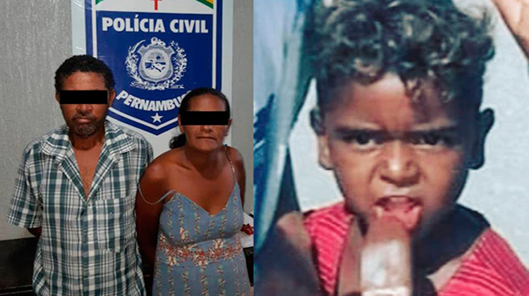 Pai e mãe são presos suspeitos de matar filho de 4 anos por enforcamento em Arcoverde