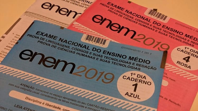 Em Pernambuco, quase 70 mil candidatos faltam o Enem 2019