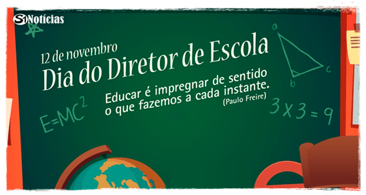 12 de novembro - Dia do Diretor de Escola