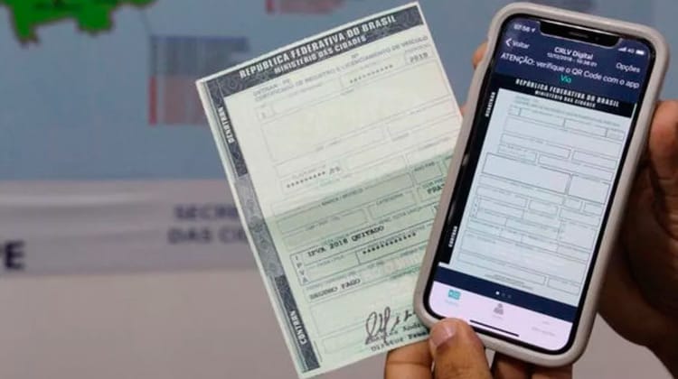 Documento do carro terá só versão digital
