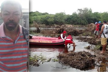 Homem encontrado morto no Rio Pajeú, em Afogados Ingazeira