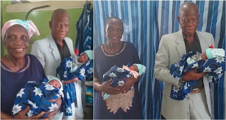 Mulher de 68 anos dá à luz a gêmeos