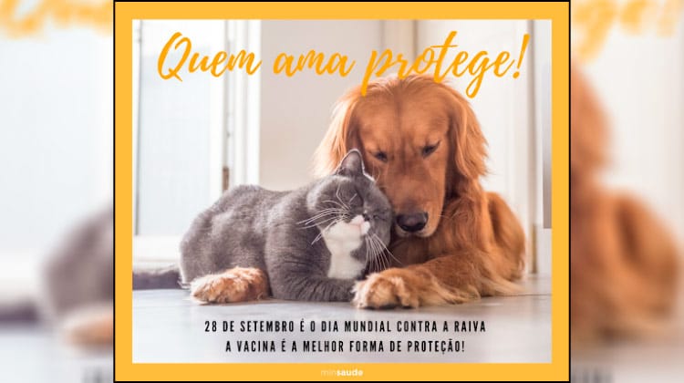 28 de setembro - Dia Mundial de Luta contra a Raiva