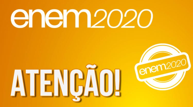 Inep divulga cartão de confirmação com local de prova do Enem 2020