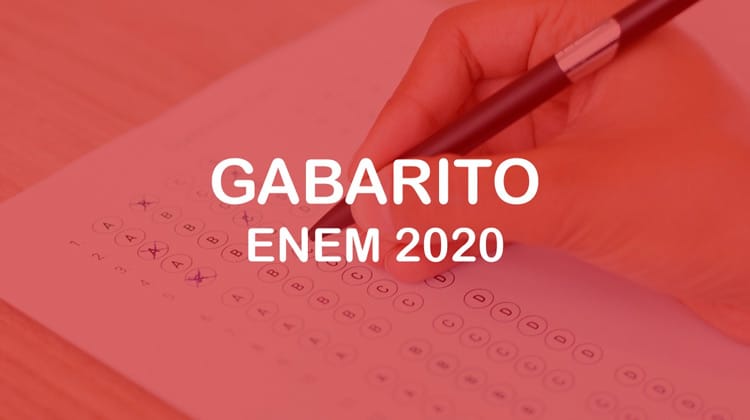 Inep divulga nesta quarta-feira gabarito oficial do Enem 2020