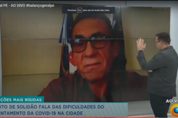 Prefeito Djalma Alves fala ao vivo para o Balanço Geral da dificuldade do enfretamento da Covid-19