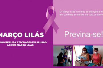 Secretaria Municipal de Saúde de Solidão realiza atividades em alusão ao mês março lilás