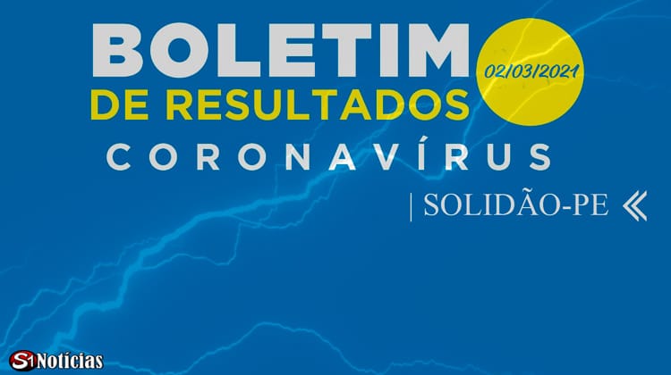 Solidão-PE: Boletim informativo Covid-19