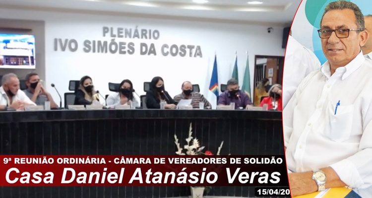 Djalma Alves tem prestação de contas aprovada por vereadores de Solidão