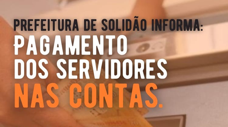 Prefeitura de Solidão confirma pagamento de junho 2021