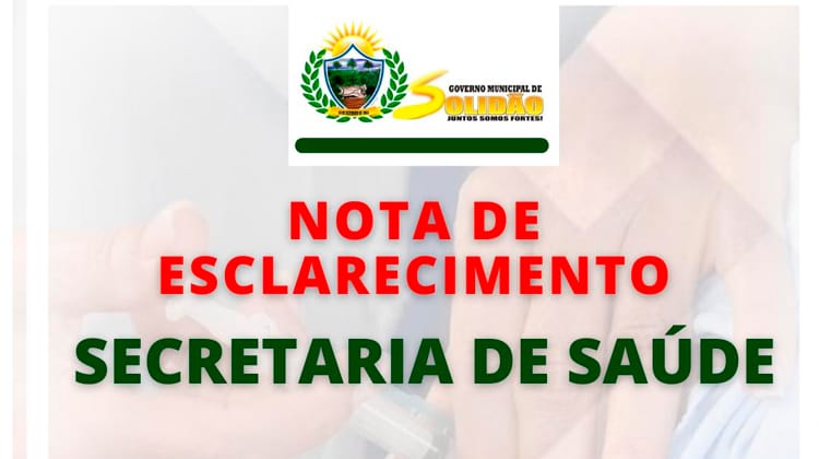 Esclarecimento: Secretária de saúde informa que não aplicou vacina vencida no Munícipio