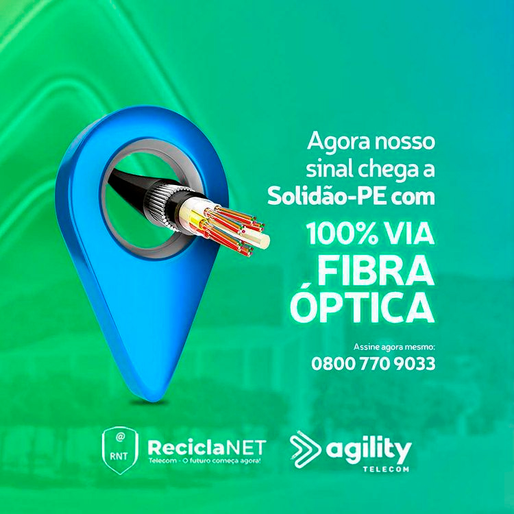 Novo escritório da Agility Telecom será inaugurado em Solidão-PE