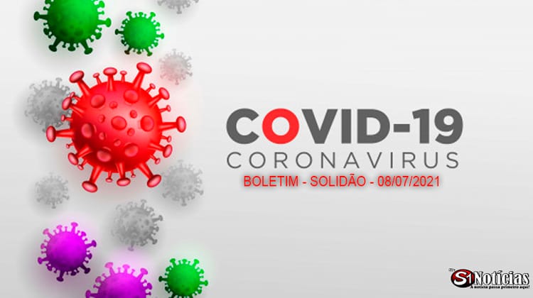 Solidão-PE: Boletim informativo Covid-19 – 08/07/2021