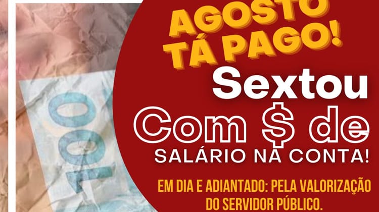 Prefeitura de Solidão adianta pagamento de agosto 2021