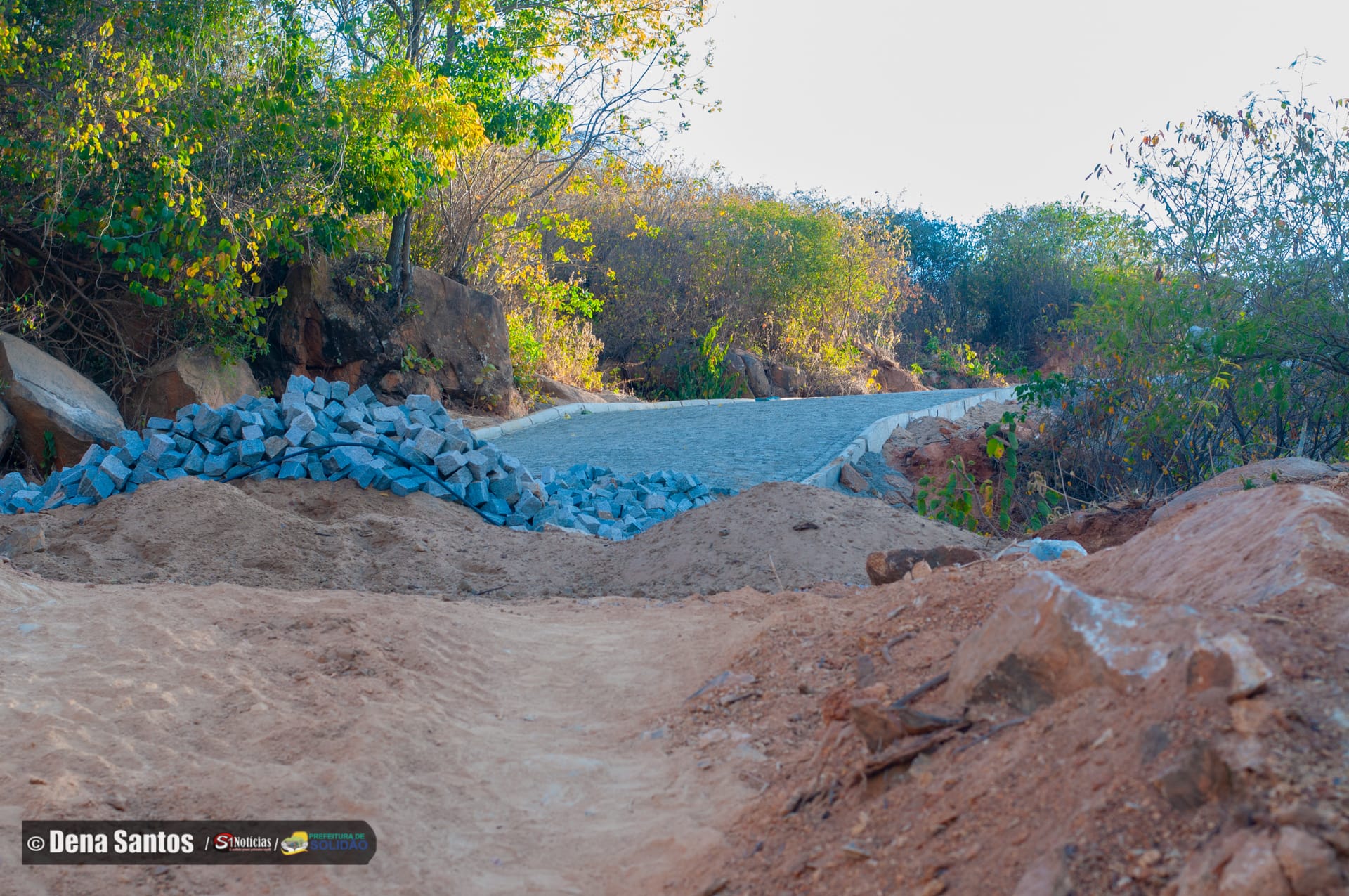 Início de um grande sonho – Calçamento da Serra de Solidão Pernambuco