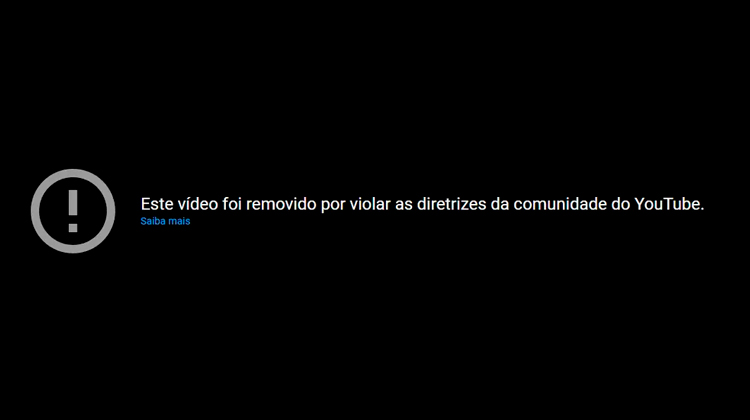 Bolsonaro pode ter canal removido do YouTube se receber 3 avisos de violação