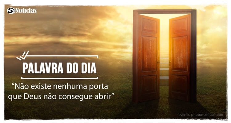 Palavra do dia: 9 de novembro - Não existe nenhuma porta que Deus não consegue abrir