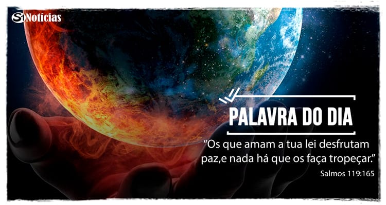 Palavra do Dia: 18 de novembro – Deus está no controle!