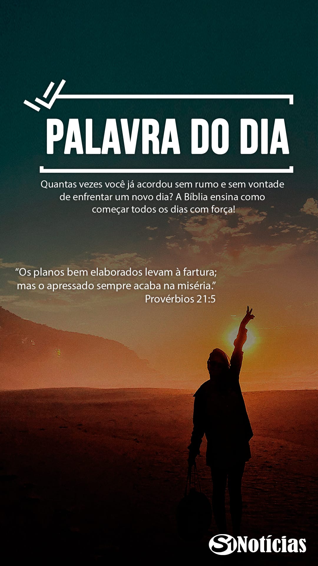 Palavra do Dia - Comece todos os dias com força