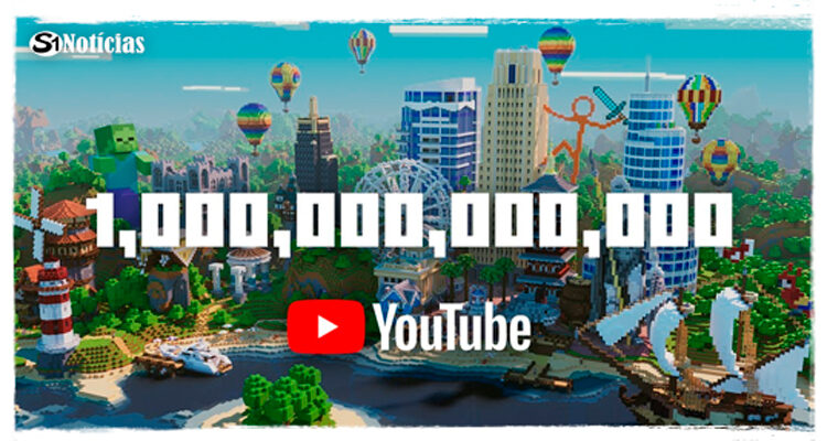 Minecraft é responsável por 1 trilhão de visualizações no Youtube