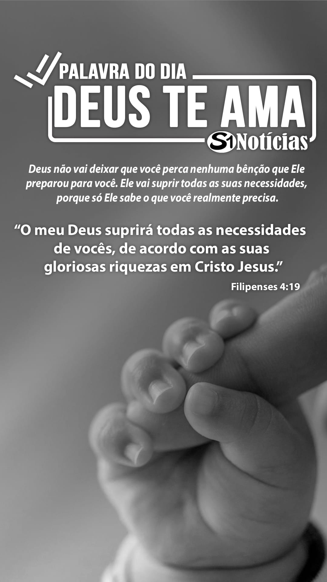 Palavra do Dia - Deus te ama!