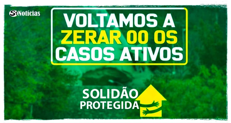 Solidão zera novamente casos ativos de Covid-19