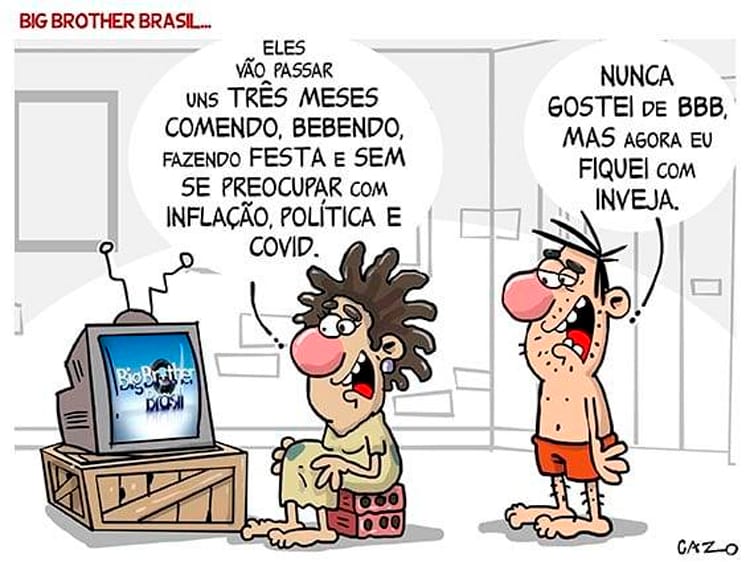Charge do dia – BIG BROTHER BRASIL