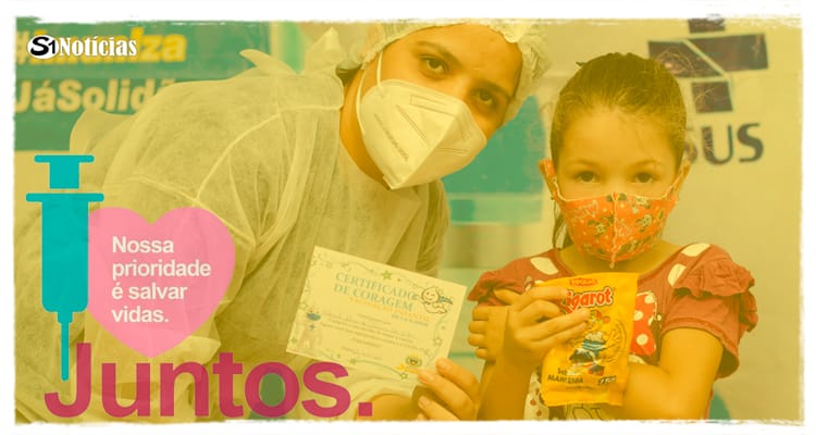 Solidão vacinou 518 crianças de 05 a 11 anos contra a Covid-19