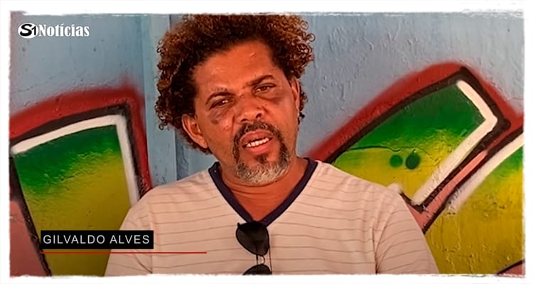 Morador de rua espancado por personal fala pela 1ª vez