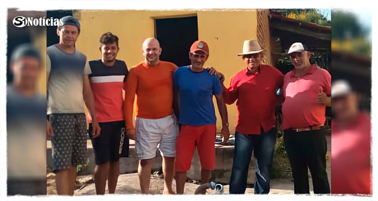 Prefeito Djalma Alves participa de instalação de poço artesiano no Sítio Jardim