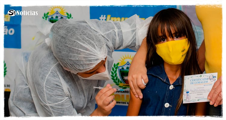 Solidão vacinou 609 crianças de 05 a 11 anos de idade com a 1ª dose contra a Covid-19