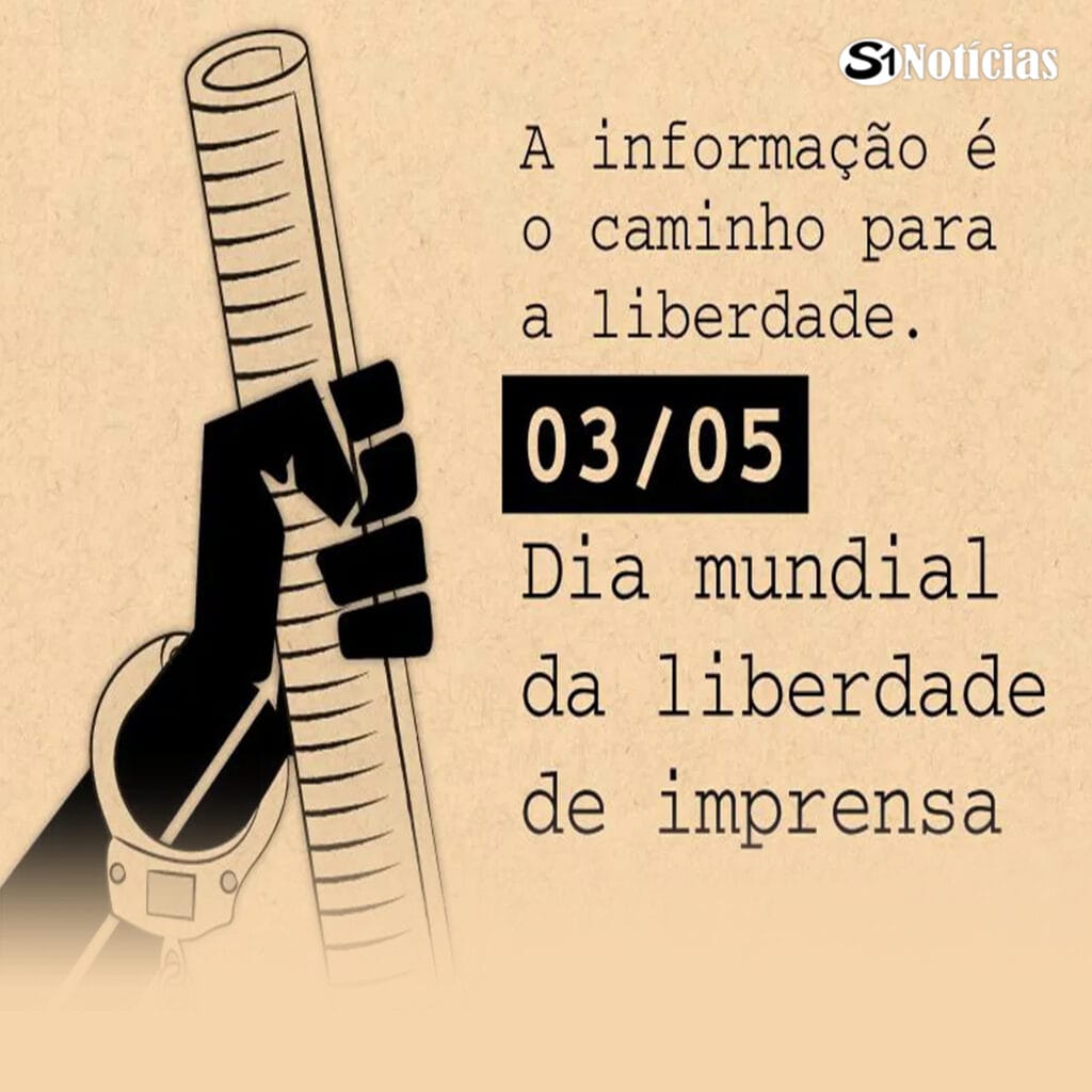 03 de maio - Dia Internacional da Liberdade de Imprensa